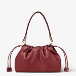 FENDI Mamma Baguette Large Burgundy nappa leather bag - Image 3